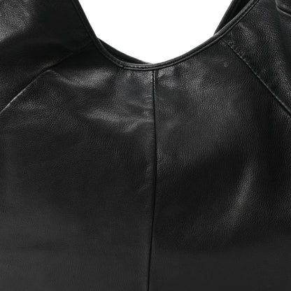 Buffalo Horn Small Mombasa Hobo Black
