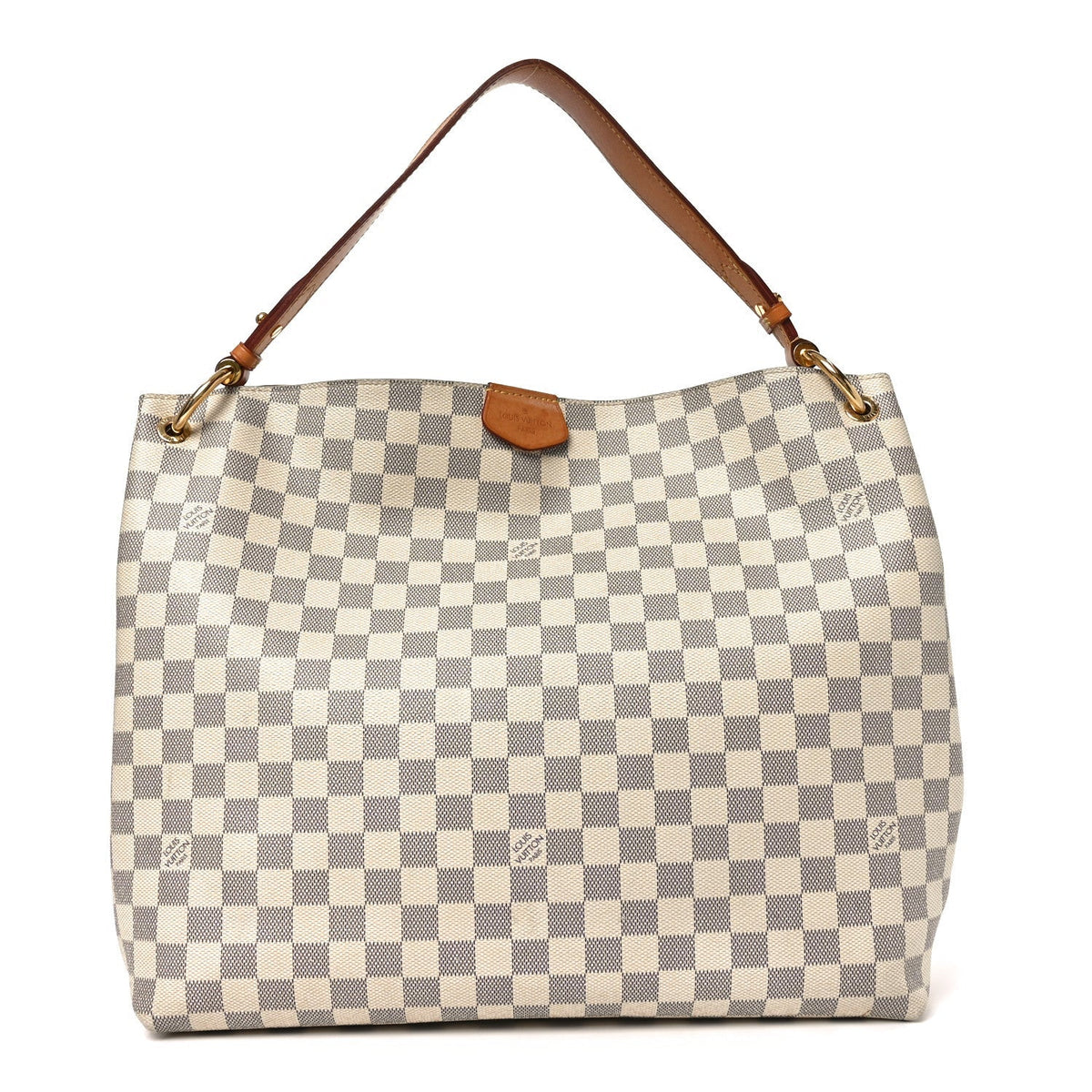 Damier Azur Graceful MM Rose Ballerine