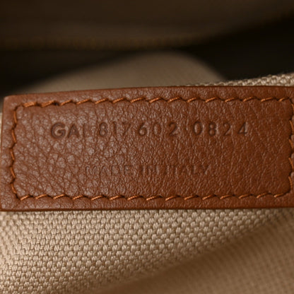 Canvas Calfskin Y Tote Desert Dust Brick