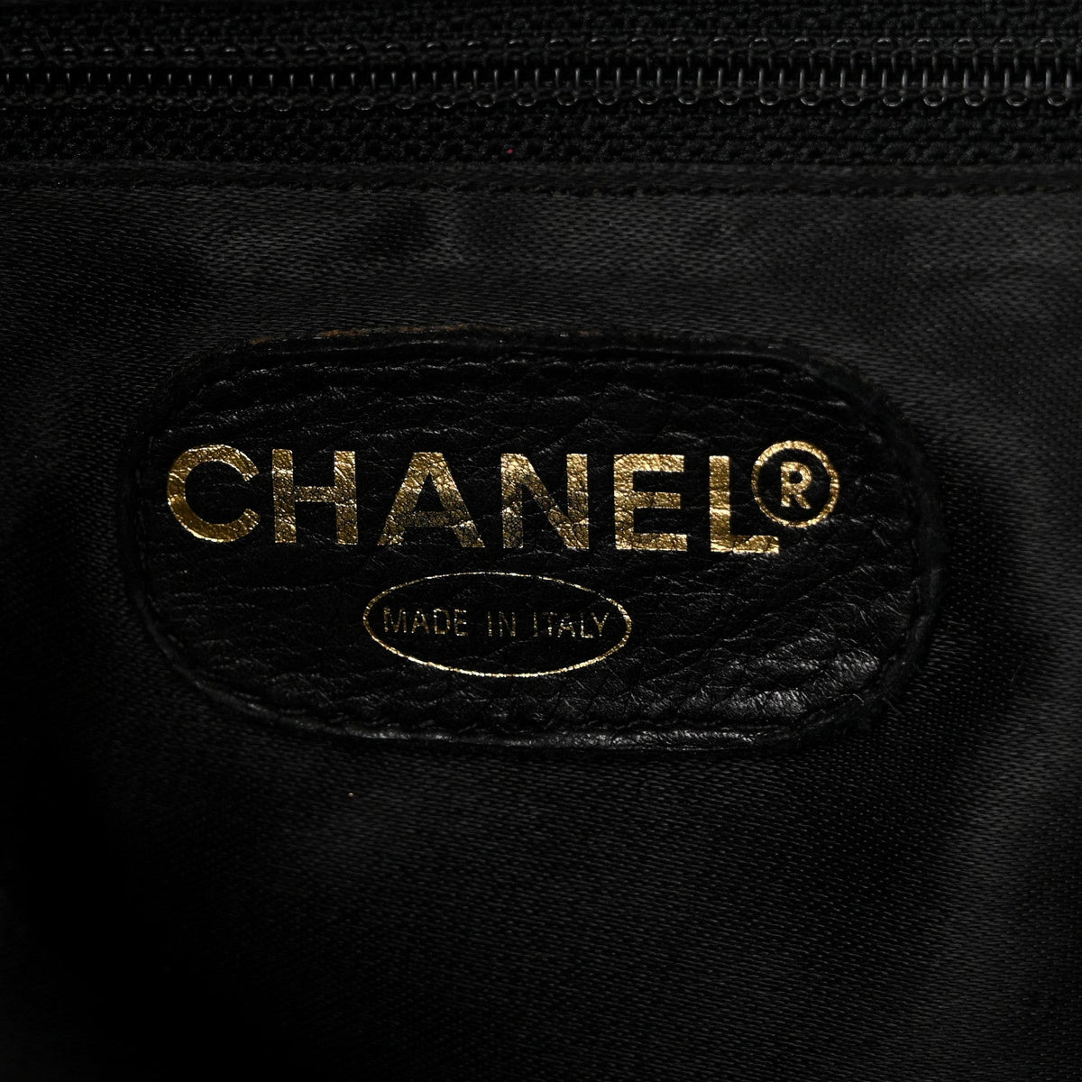 Suede CC Drawstring Backpack Black