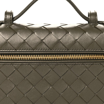 Calfskin Intrecciato Bang Bang Vanity Case Pinecone