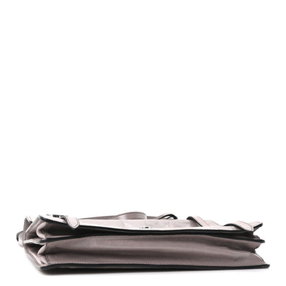 Glossy Calfskin Medium Sound Shoulder Bag Peltro