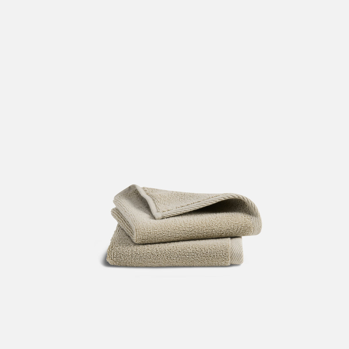 Plush Turkish Cotton Washcloths Set of 2