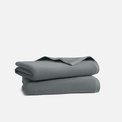 Plush Turkish Cotton Bath Towels Set of 2