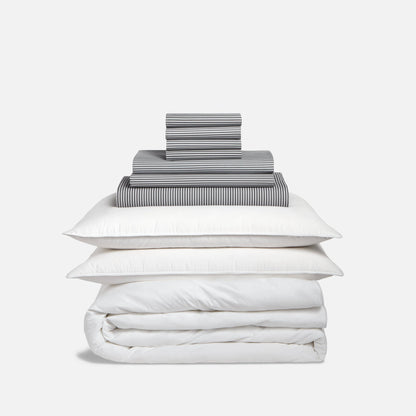 Classic Percale Bedding Move-In Bundle