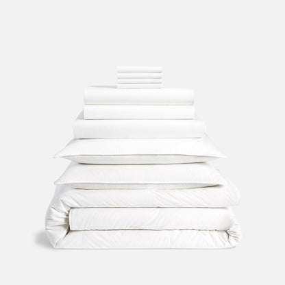 Washed Classic Percale Bedding Move-In Bundle