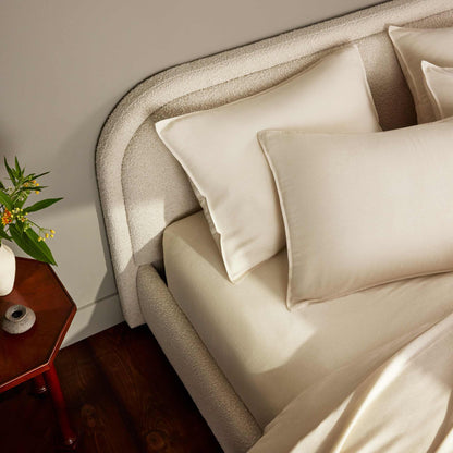 Heathered Cashmere Bedding Move-In Bundle