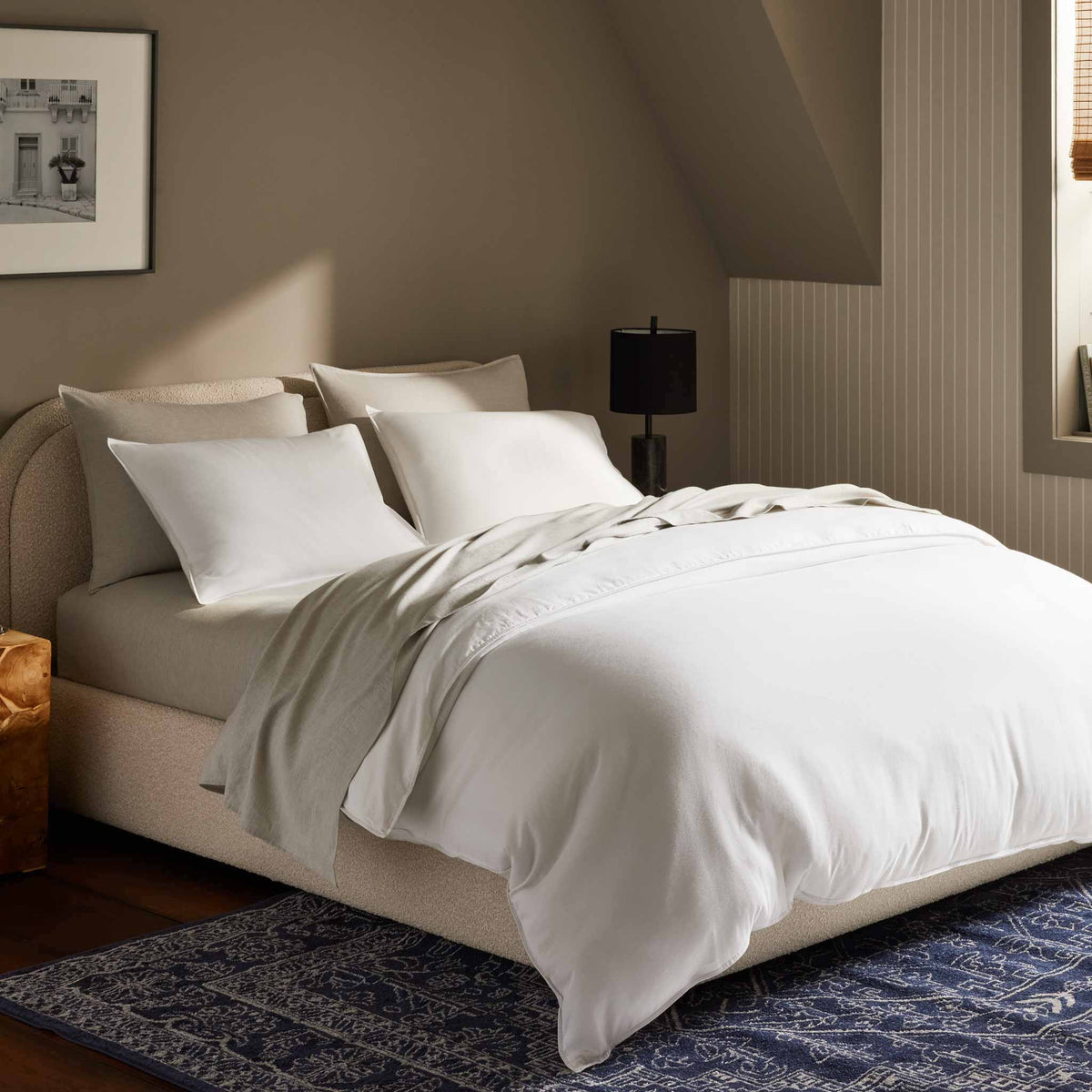 Heathered Cashmere Duvet Cover - Last Call