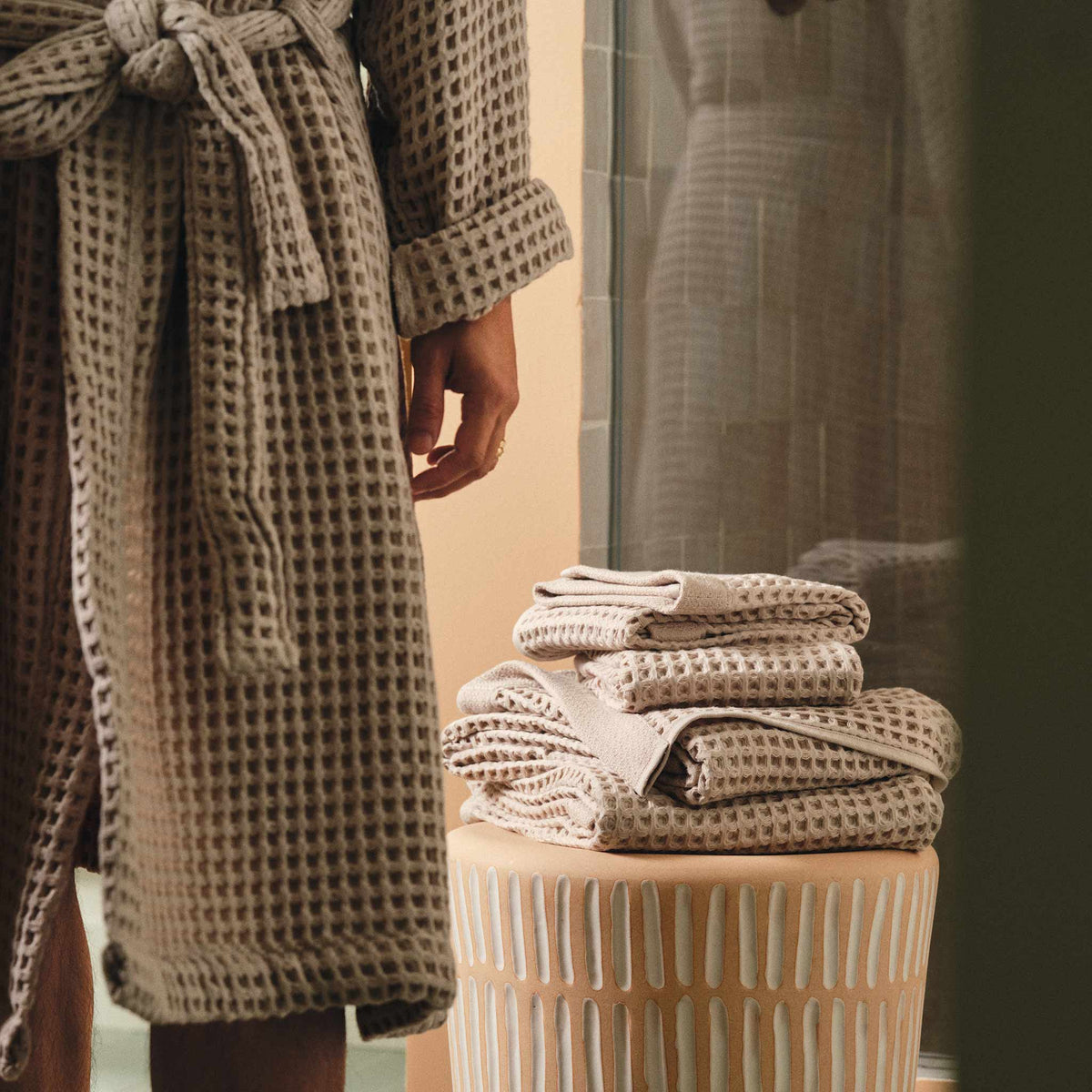 Dreamweave Waffle Robe - Last Call