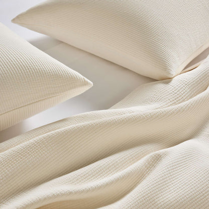 Ribbed Matelasse Duvet Cover - Last Call