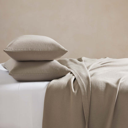 Ribbed Matelasse Sham Set