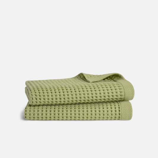 Dreamweave Waffle Bath Towels Set of 2 - Last Call