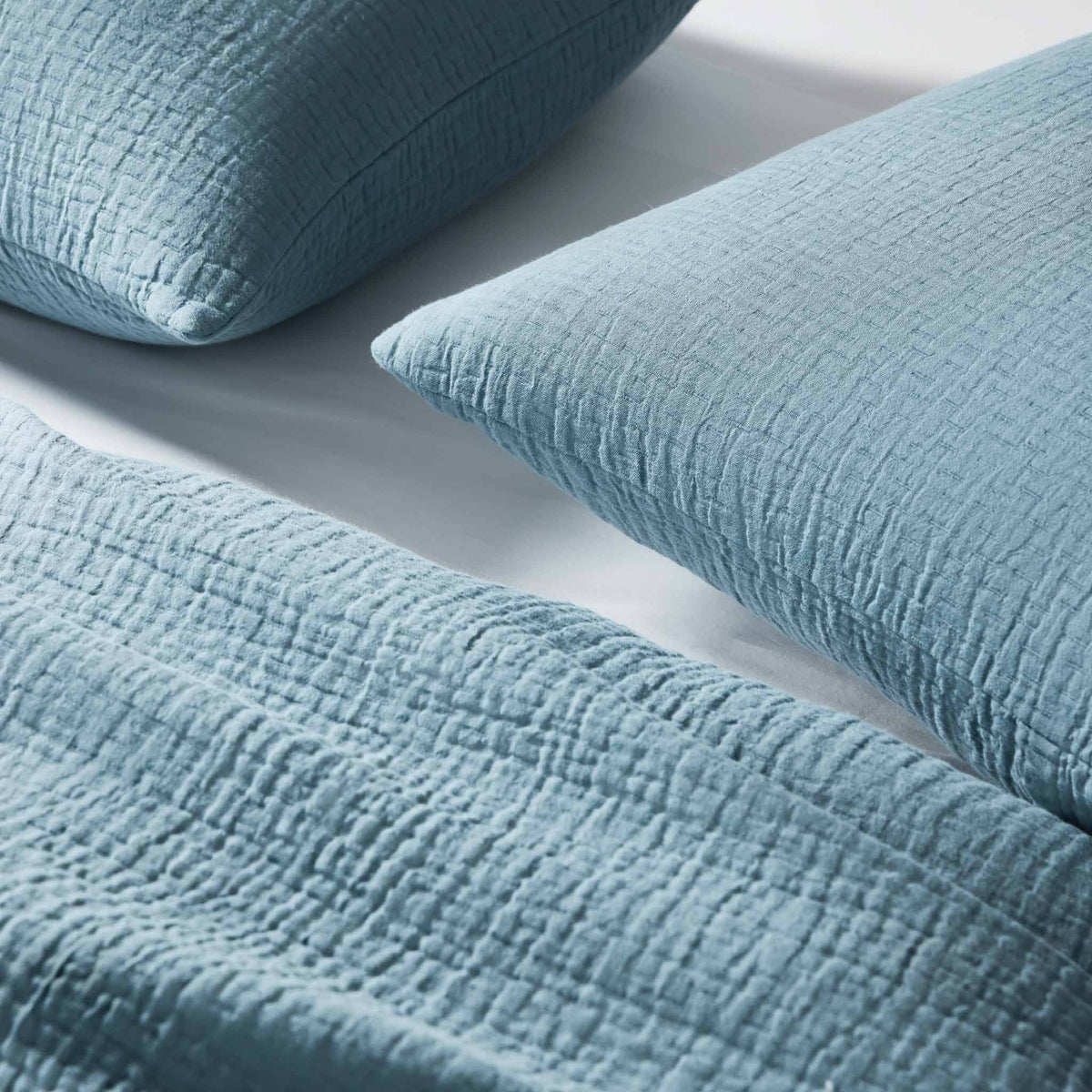 Breezeweave Crinkle Cotton Sham Set - Last Call