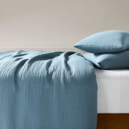 Breezeweave Crinkle Cotton Sham Set - Last Call