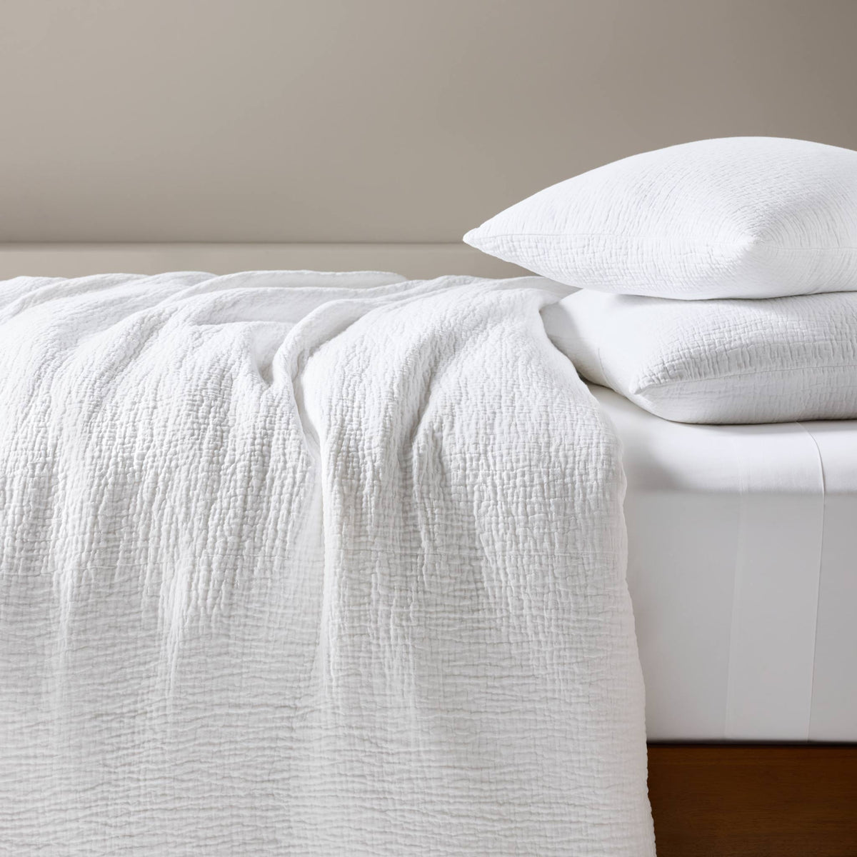 Breezeweave Crinkle Cotton Sham Set - Last Call