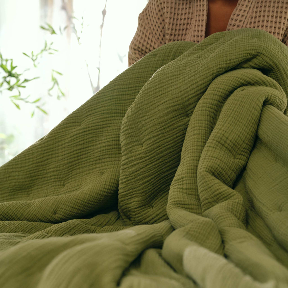 Breezeweave Reversible Cotton Comforter