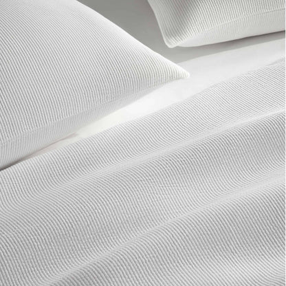 Ribbed Matelasse Duvet Cover - Last Call
