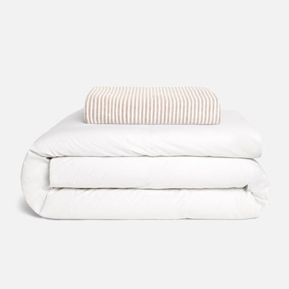 Washed European Linen Duvet Set Bundle