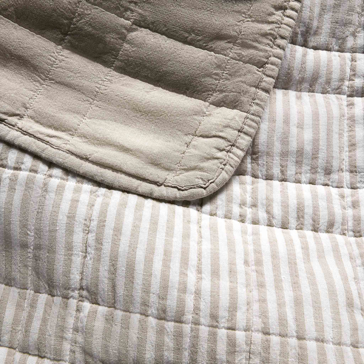 Washed European Linen Quilt - Last Call