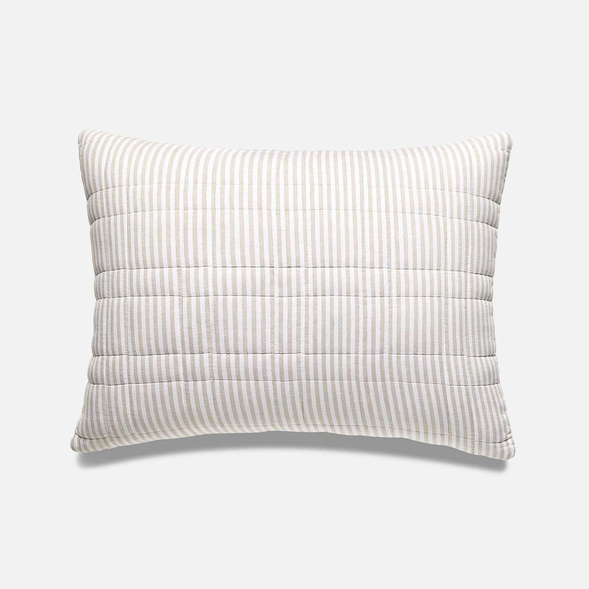 Washed European Linen Quilted Sham Set - Last Call