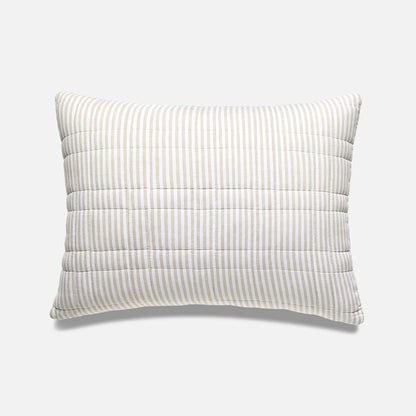 Washed European Linen Quilted Sham Set - Last Call