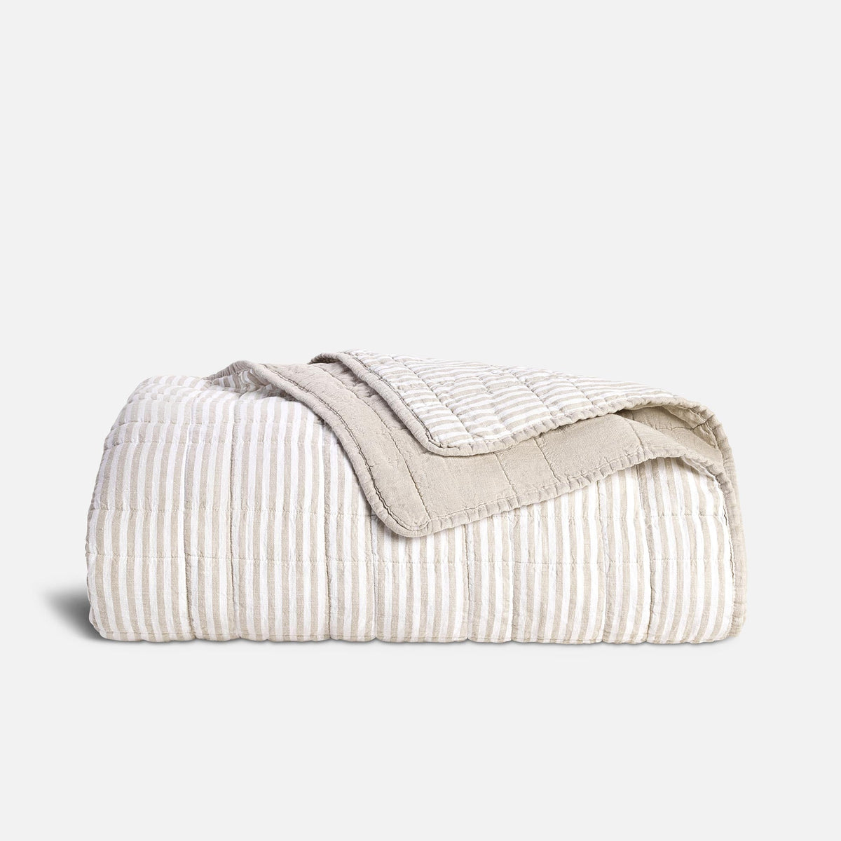 Washed European Linen Quilt - Last Call