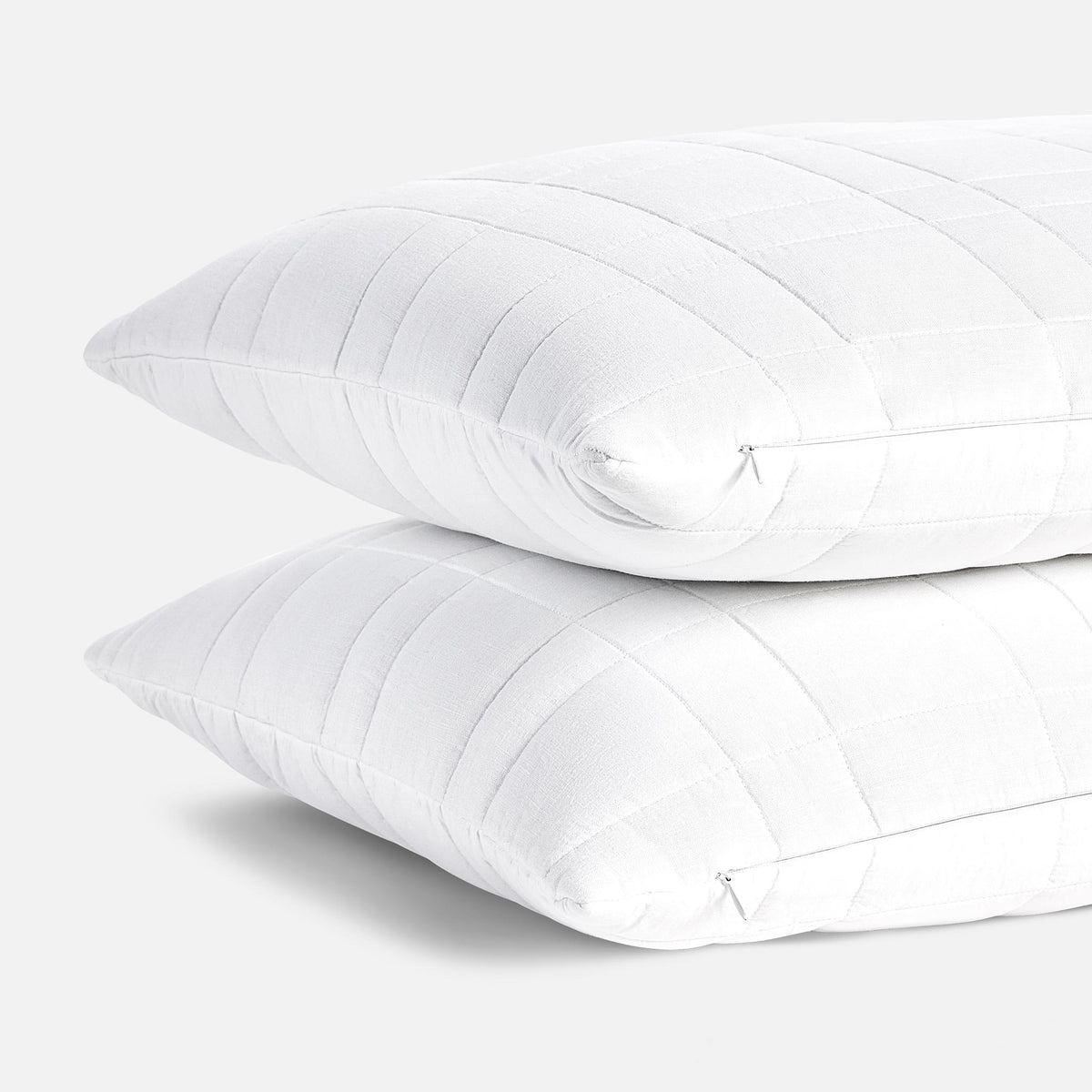 Washed European Linen Quilted Sham Set - Last Call
