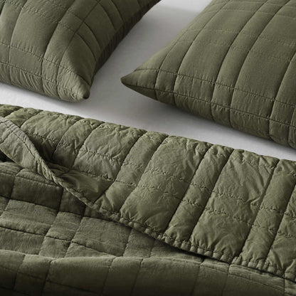 Washed European Linen Quilt
