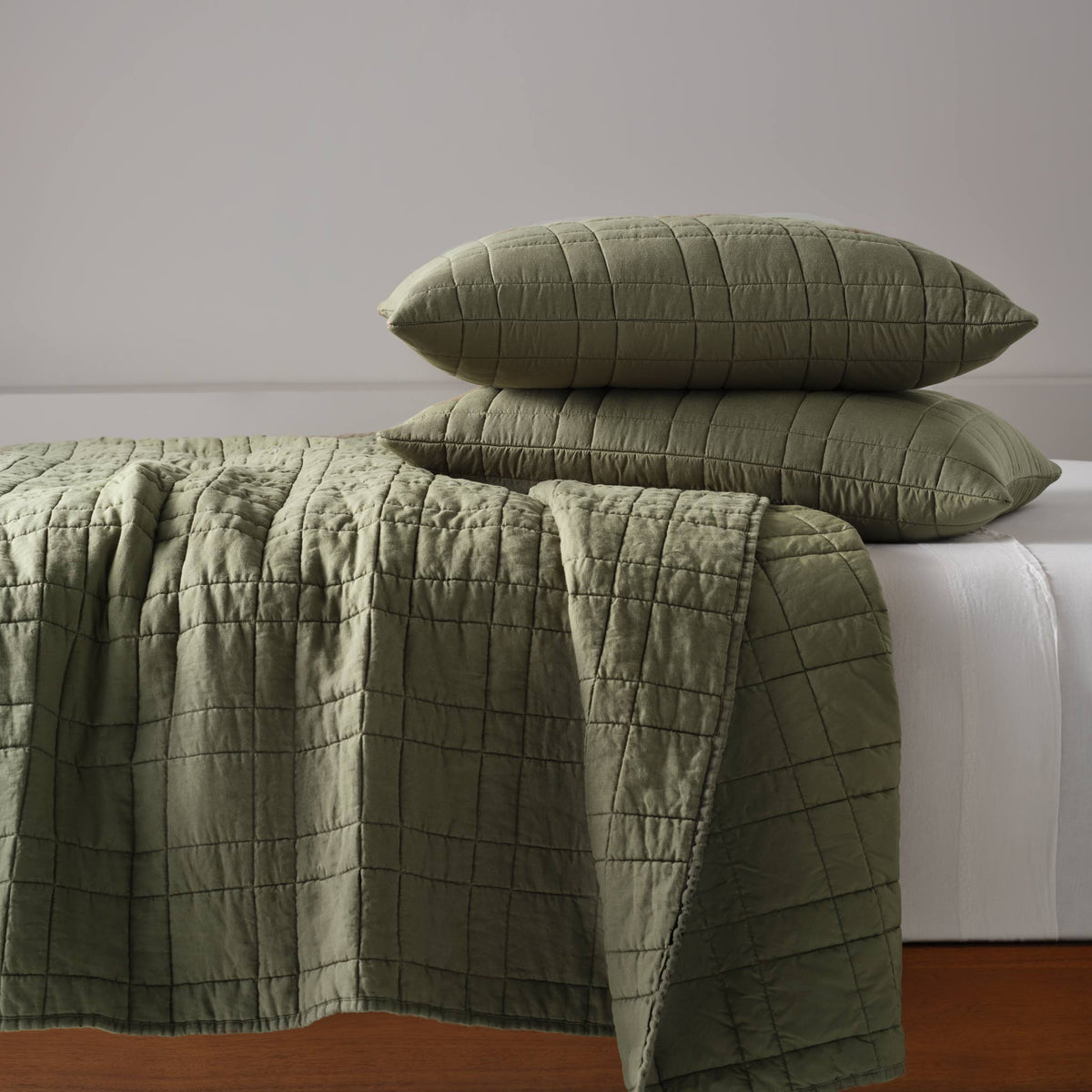 Washed European Linen Quilt - Last Call