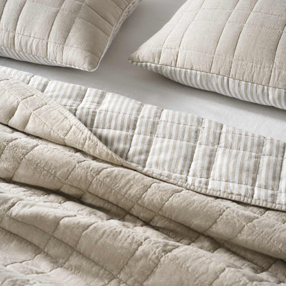 Washed European Linen Quilt - Last Call