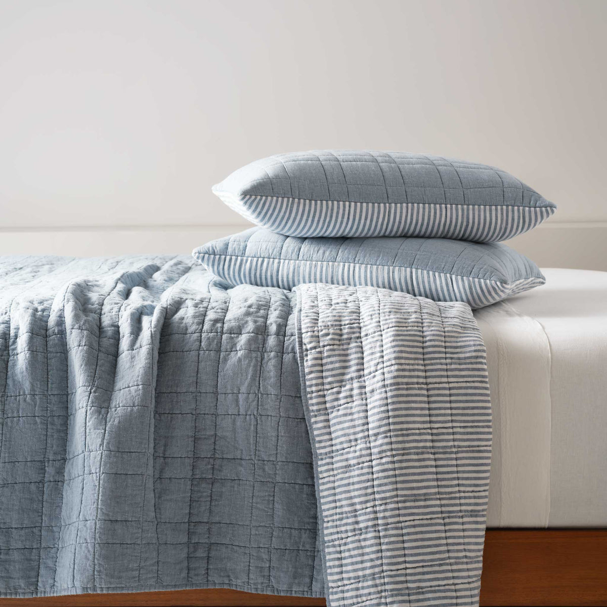 Washed European Linen Quilt - Last Call