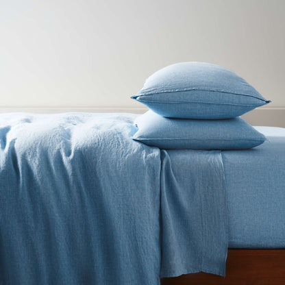 Washed European Linen Duvet Set Bundle