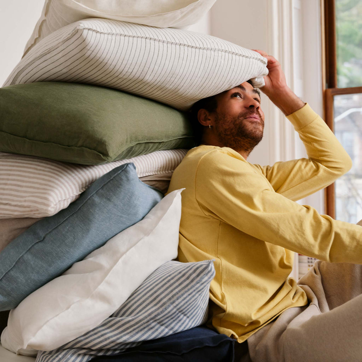 Washed European Linen Pillowcase Set - Last Call