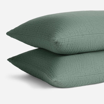 Breezeweave Crinkle Cotton Sham Set - Last Call