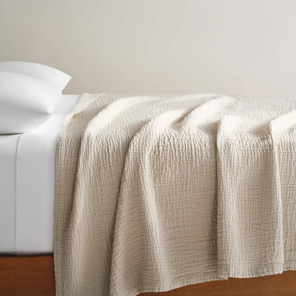 Breezeweave Crinkle Cotton Bed Blanket - Last Call