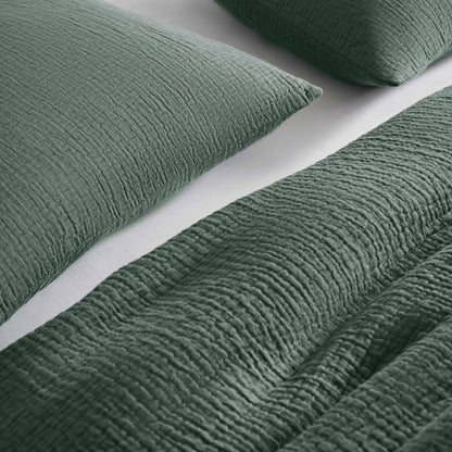 Breezeweave Crinkle Cotton Sham Set - Last Call