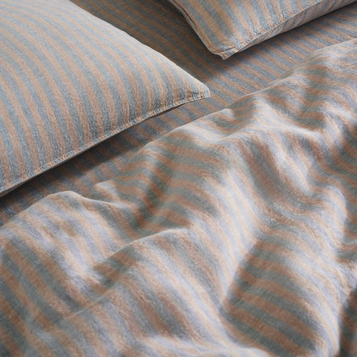 Washed European Linen Pillowcase Set