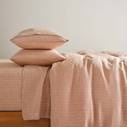 Washed European Linen Pillowcase Set
