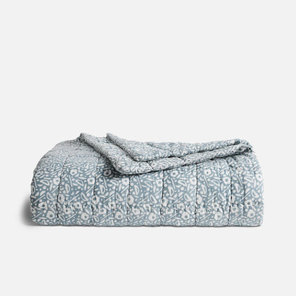 Caroline Z. Hurley Blockprint Quilt