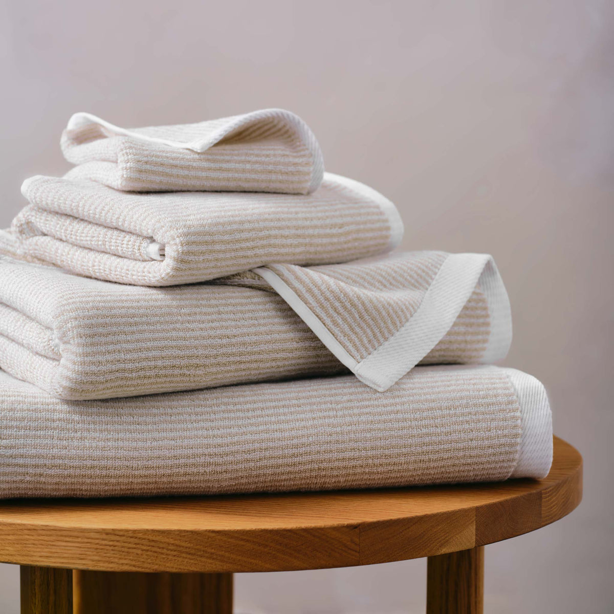 Plush Turkish Cotton Hand Towels Set of 2