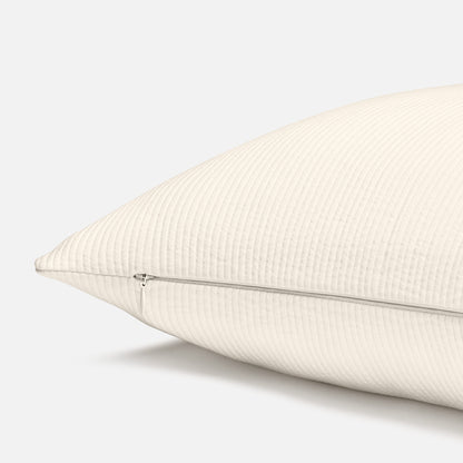 Ribbed Matelasse Lumbar Pillow Cover - Last Call