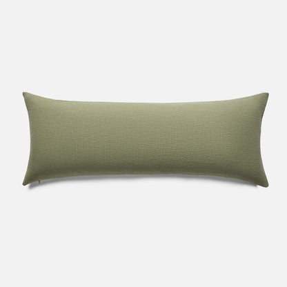 Ribbed Matelasse Lumbar Pillow Cover - Last Call