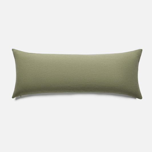 Ribbed Matelasse Lumbar Pillow Cover - Last Call