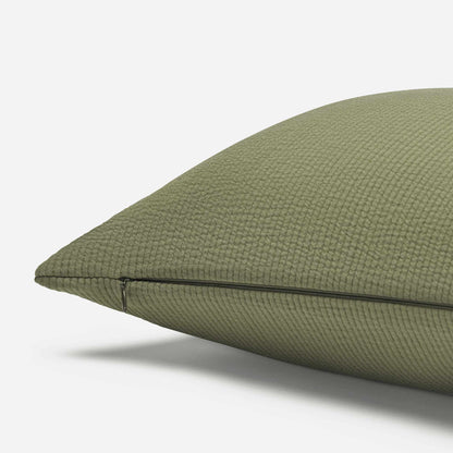 Ribbed Matelasse Lumbar Pillow Cover - Last Call