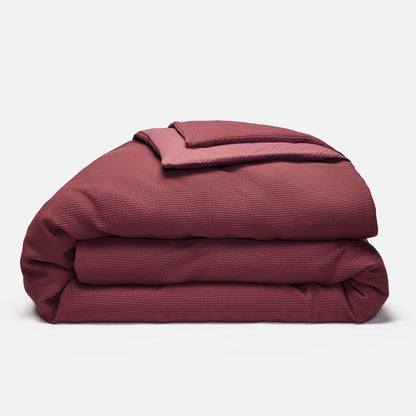 Ribbed Matelasse Duvet Cover - Last Call