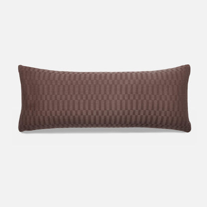 Woven Checkerboard Lumbar Pillow Cover