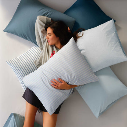 Classic Percale No Flat Sheet Set Bundle
