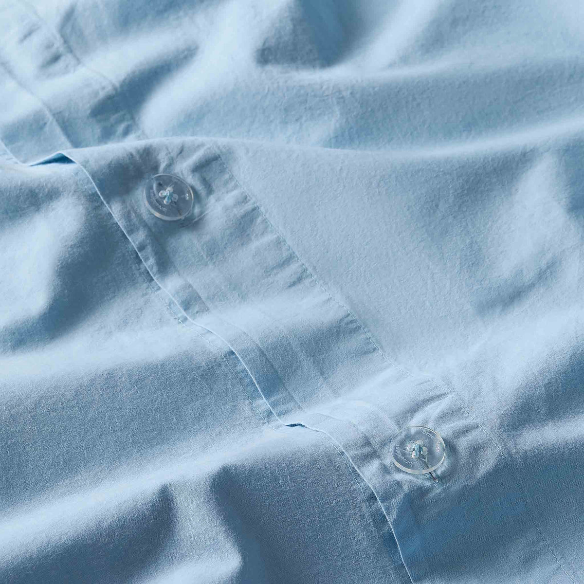 Washed Classic Percale Duvet Cover - Last Call