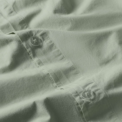Washed Classic Percale Duvet Cover