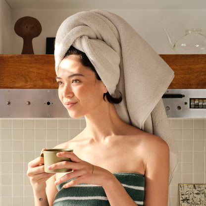 Super-Plush Turkish Cotton Hand Towels Set of 2